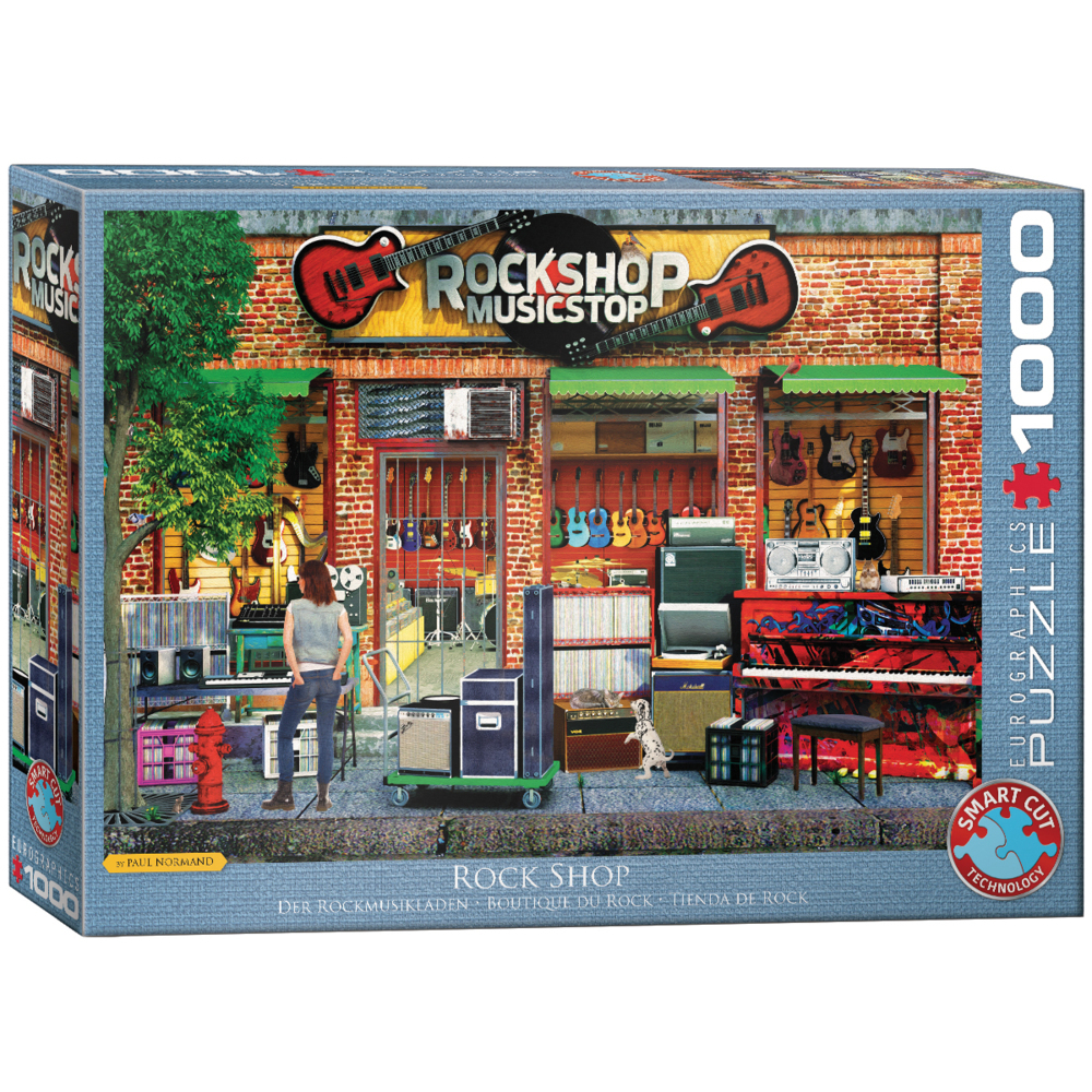 Cover: 628136656146 | Rock Shop (Puzzle) | Spiel | In Spielebox | 2021 | Eurographics