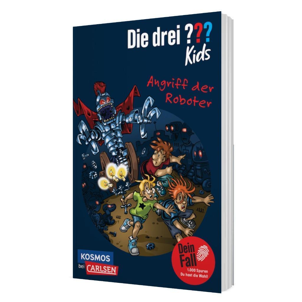 Bild: 9783551320964 | Die drei ??? Kids Dein Fall: Angriff der Roboter | Boris Pfeiffer