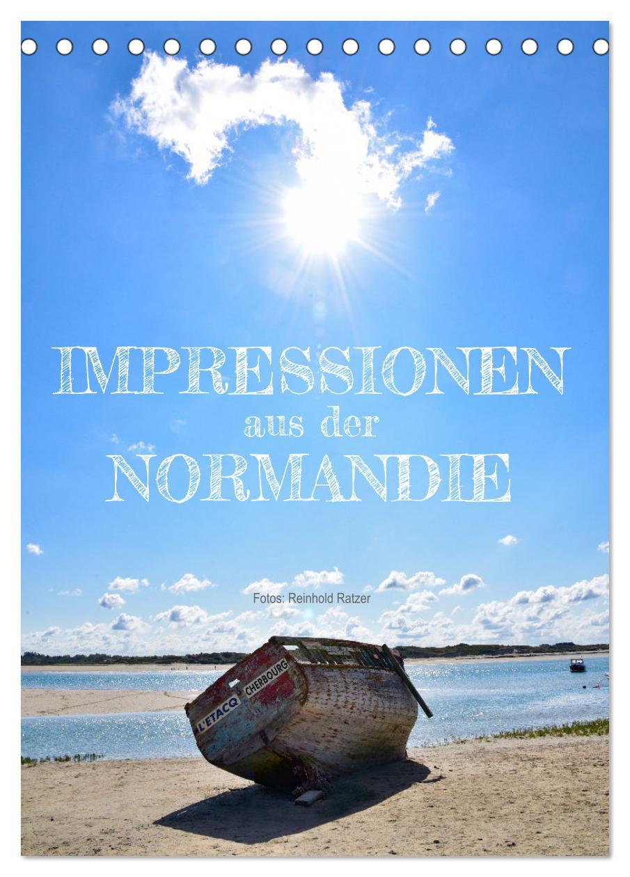 Cover: 9783435911677 | Impressionen aus der Normandie (Tischkalender 2025 DIN A5 hoch),...