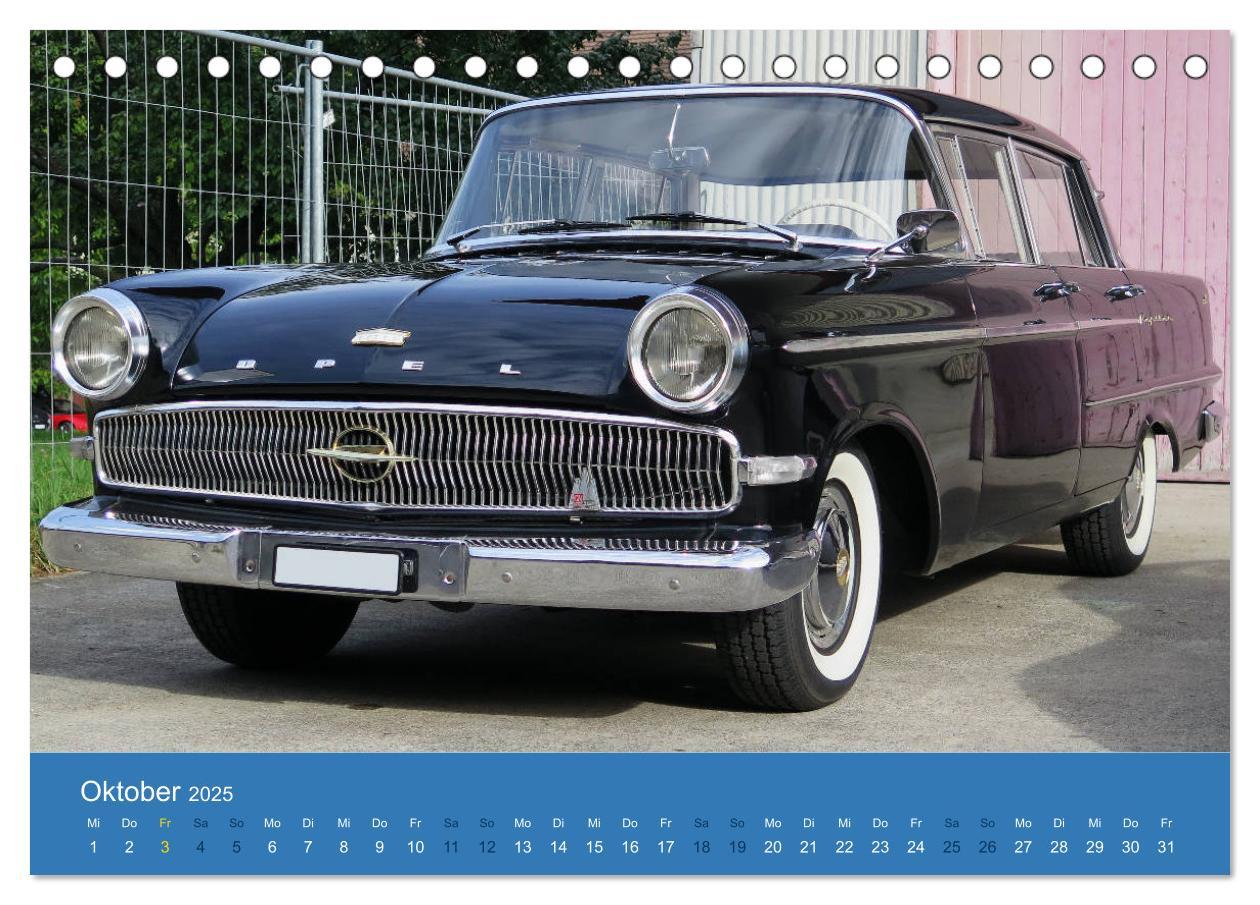 Bild: 9783435126446 | Opel Classics (Tischkalender 2025 DIN A5 quer), CALVENDO...