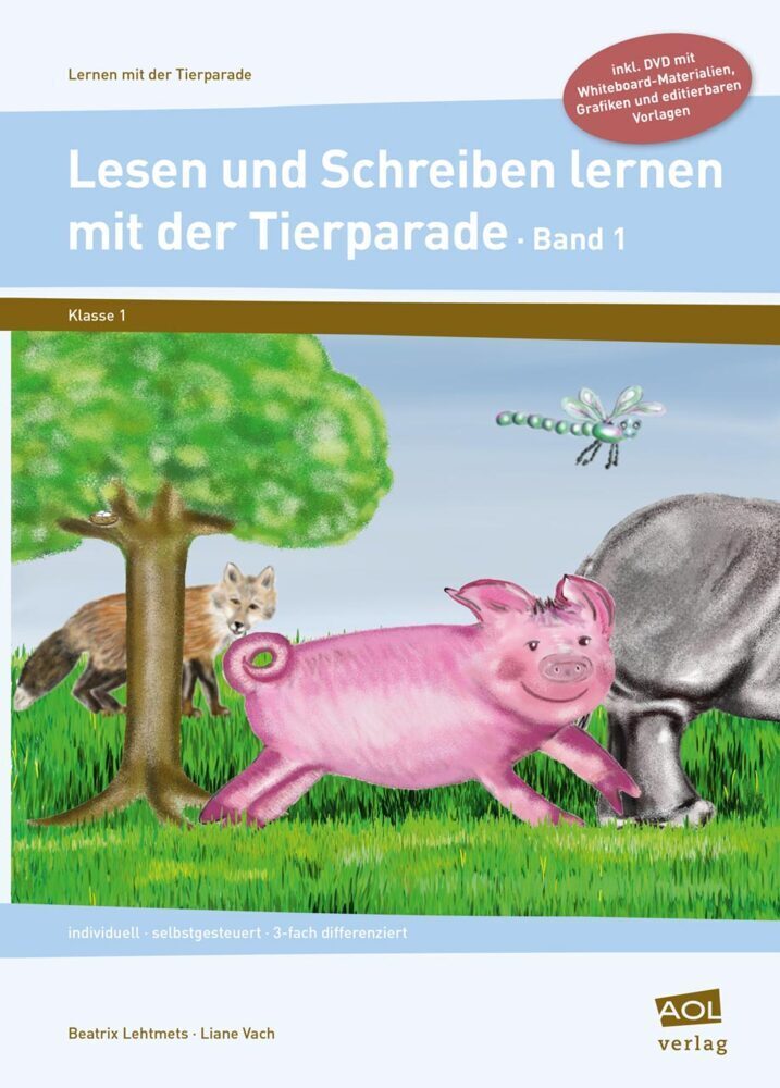 Cover: 9783403199427 | Lesen und Schreiben lernen mit der Tierparade 1, m. 1 CD-ROM. Bd.1