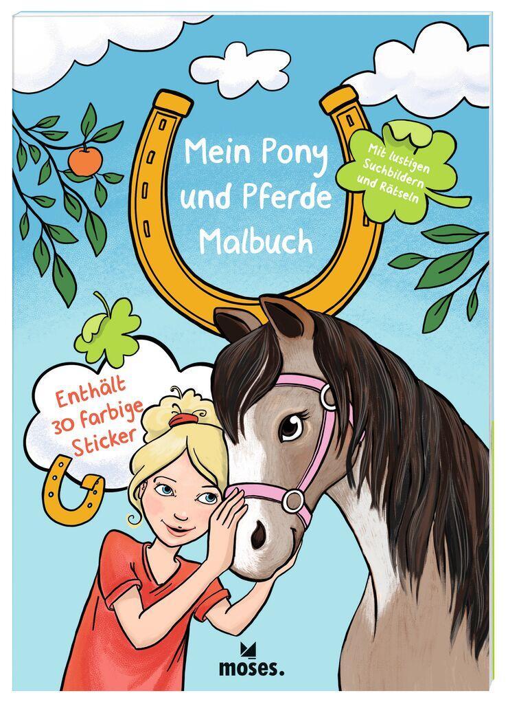 Cover: 9783964551320 | Mein Pony und Pferde Malbuch | Taschenbuch | Deutsch | 2021