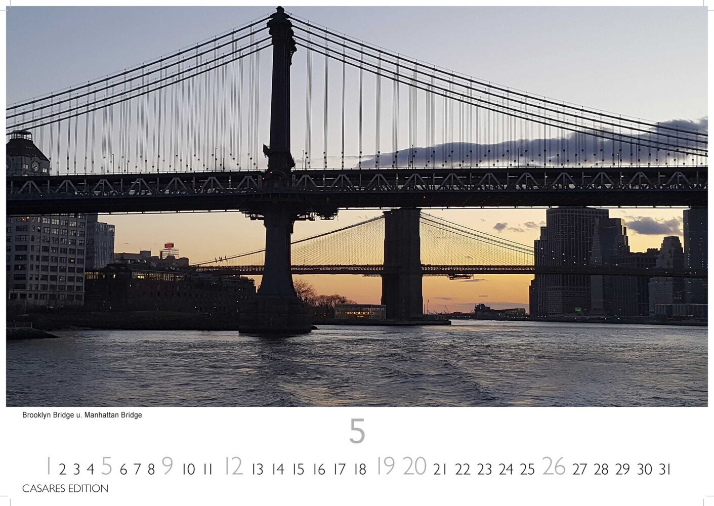 Bild: 9789918621255 | New York 2024 L 35x50cm | Kalender | 14 S. | Deutsch | 2024