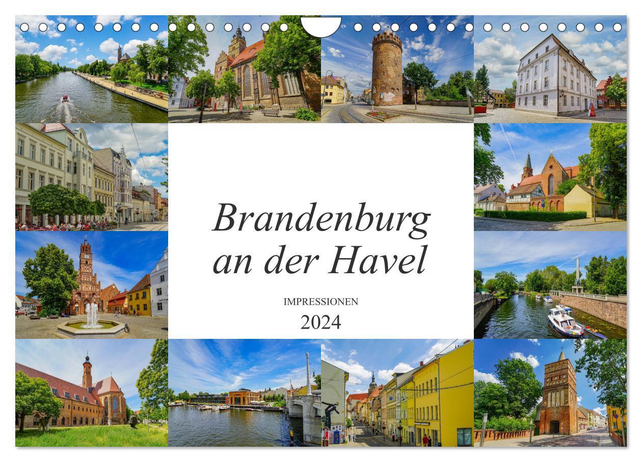 Cover: 9783675682948 | Brandenburg an der Havel Impressionen (Wandkalender 2024 DIN A4...