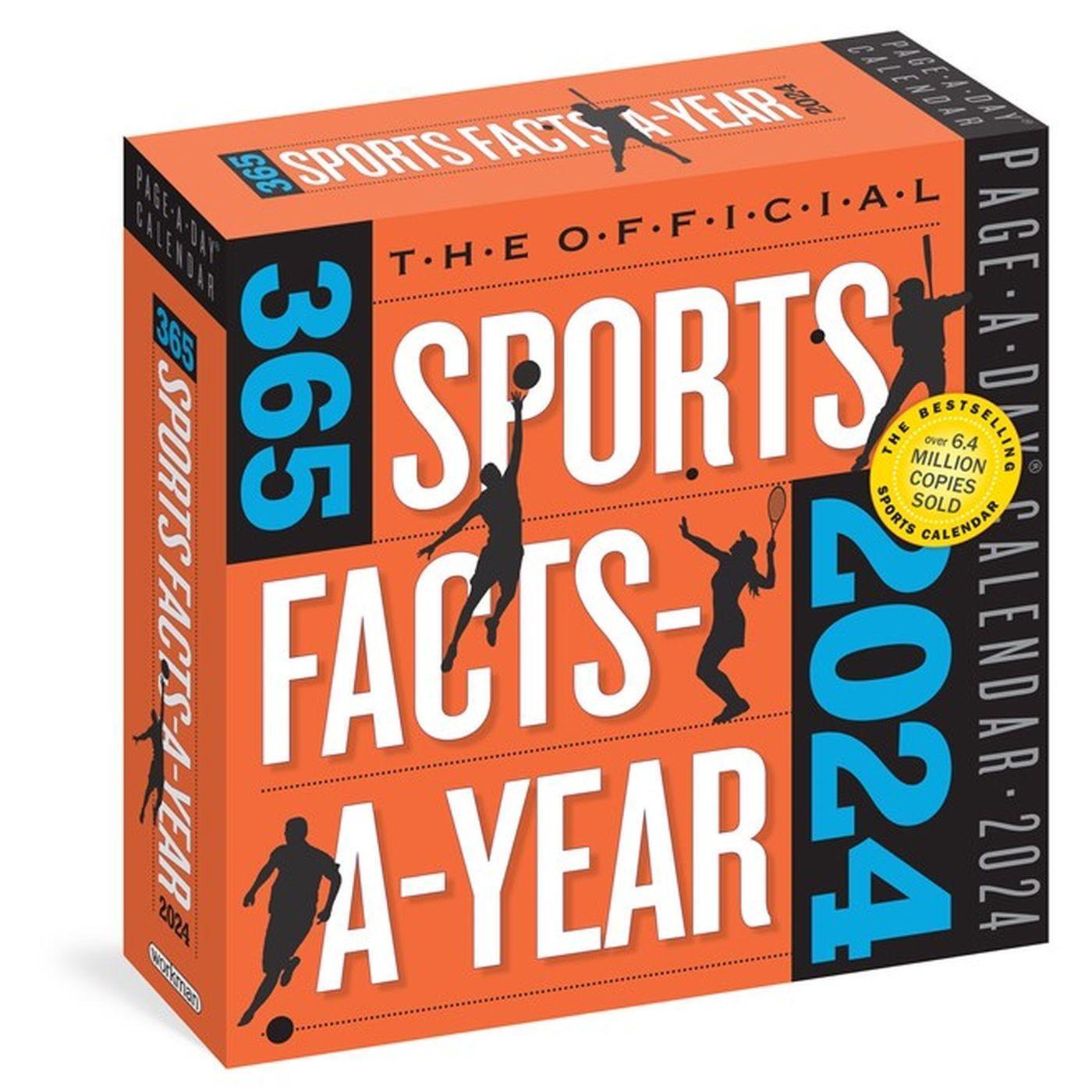 Cover: 9781523518814 | Official 365 Sports Facts-A-Year Page-A-Day Calendar 2024 | Calendars