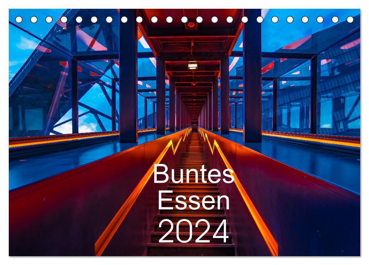Cover: 9783675933514 | Buntes Essen 2024 (Tischkalender 2024 DIN A5 quer), CALVENDO...