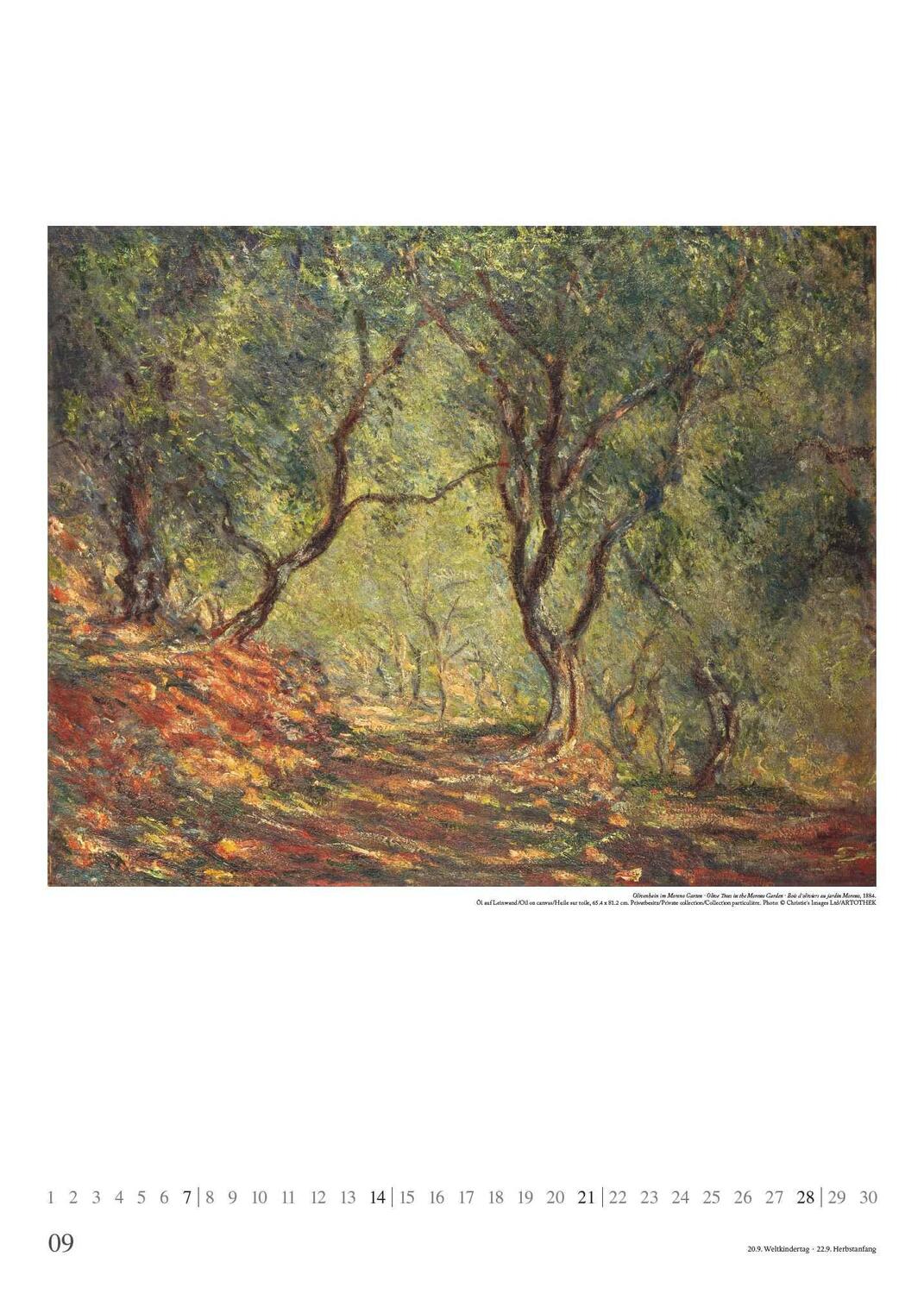 Bild: 4250809653303 | Claude Monet 2025 - Kunst-Kalender - Poster-Kalender - 50x70 | 28 S.