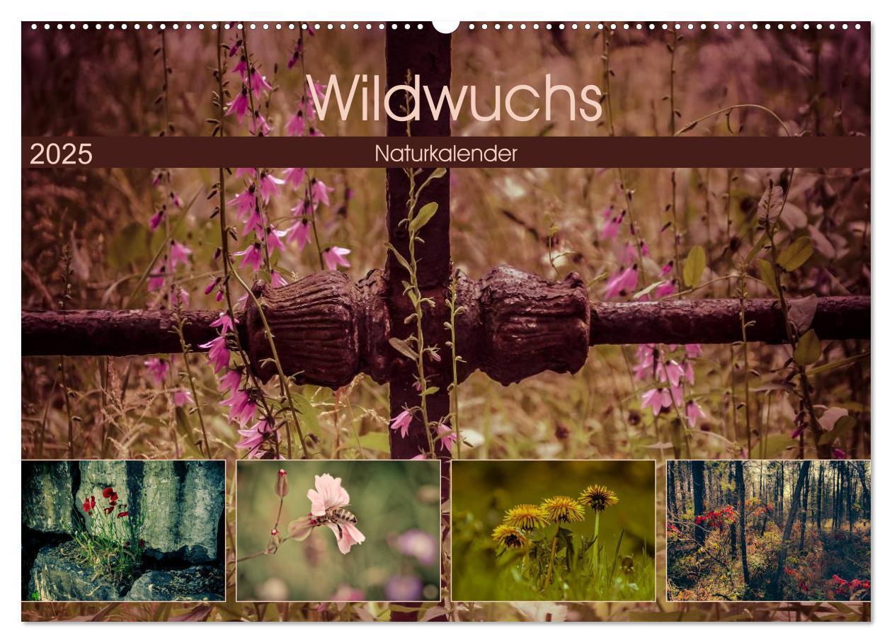 Cover: 9783435450954 | Wildwuchs 2025 (Wandkalender 2025 DIN A2 quer), CALVENDO...