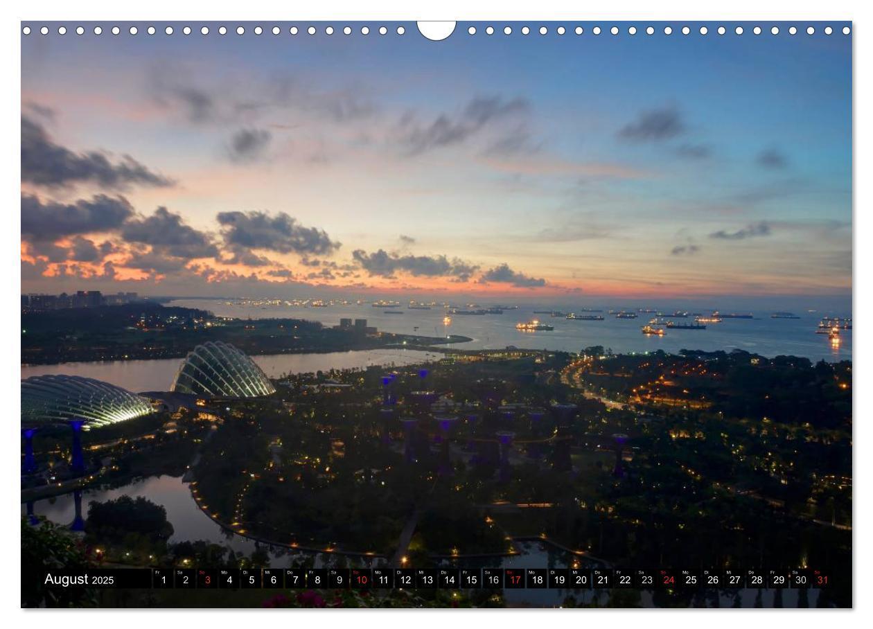 Bild: 9783435522170 | Singapur - Einzigartige Skylines (Wandkalender 2025 DIN A3 quer),...