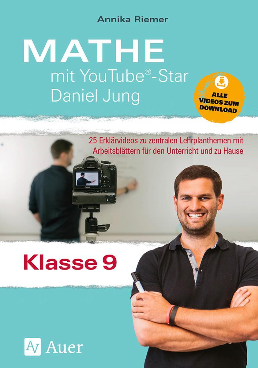 Cover: 9783403082514 | Mathe mit YouTube®-Star Daniel Jung Klasse 9 | Annika Riemer | Bundle