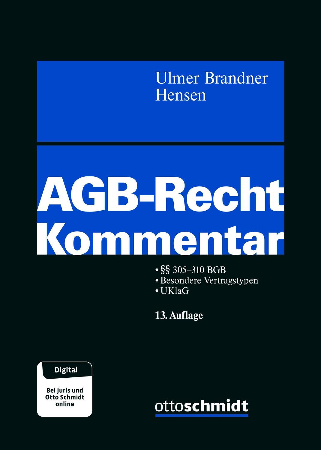 Cover: 9783504451127 | AGB-Recht | Kommentar zu den §§ 305-310 BGB und zum UKlaG | Buch