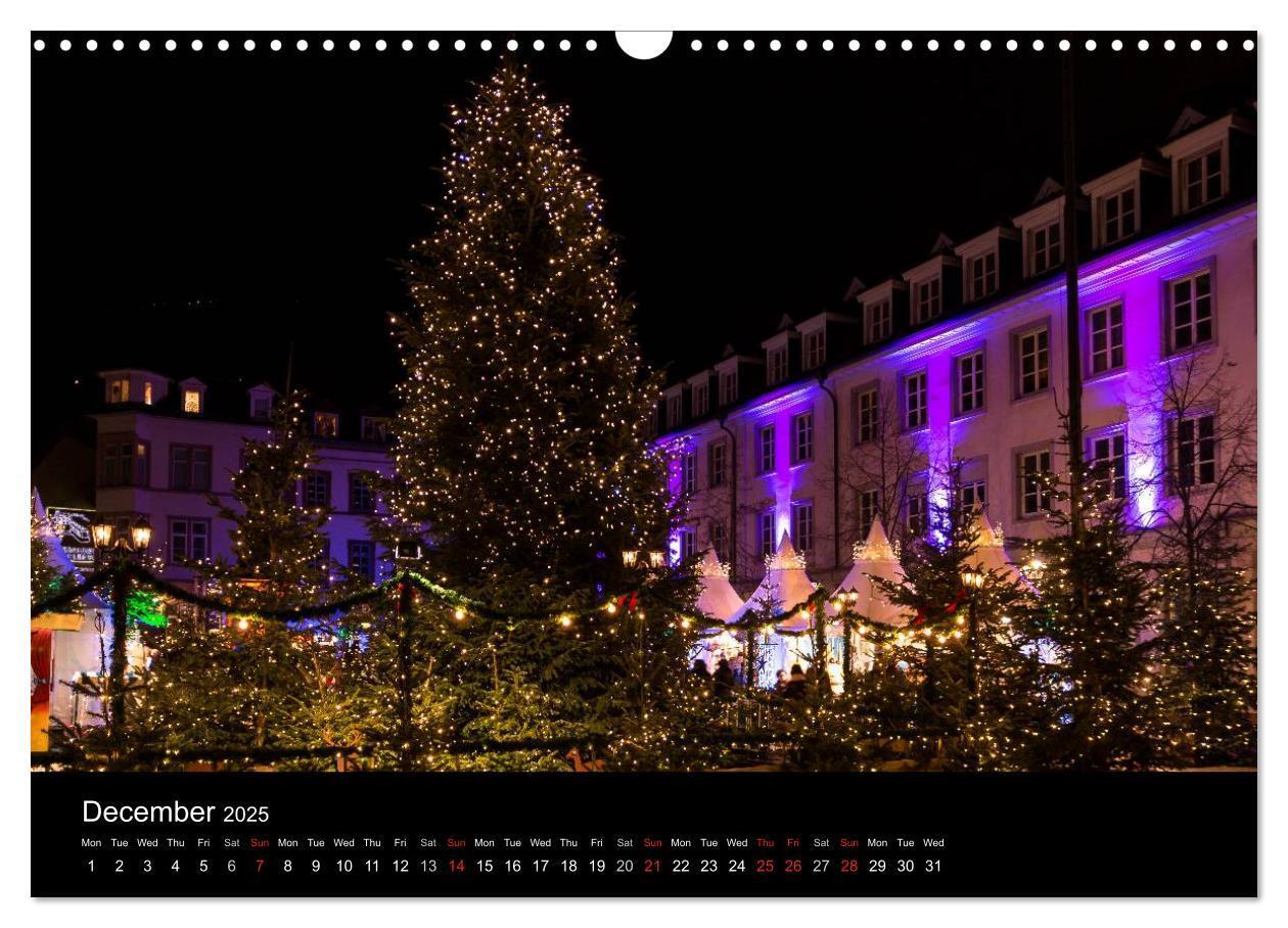 Bild: 9781325958238 | Heidelberg - Views of a City (Wall Calendar 2025 DIN A3 landscape),...