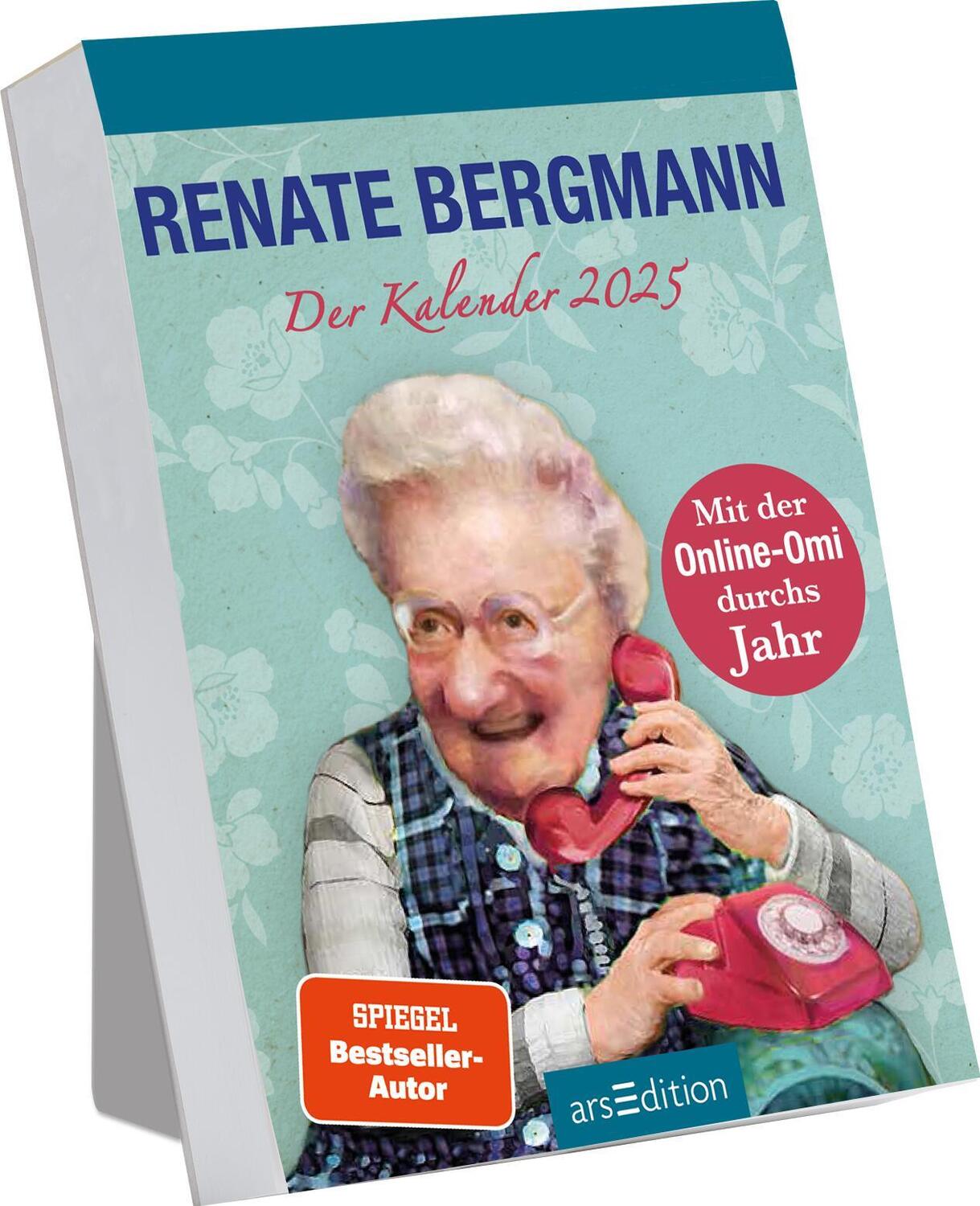 Cover: 4014489132387 | Abreißkalender Renate Bergmann - Der Kalender 2025 | Renate Bergmann