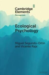 Cover: 9781009451369 | Ecological Psychology | Miguel Segundo-Ortin (u. a.) | Taschenbuch