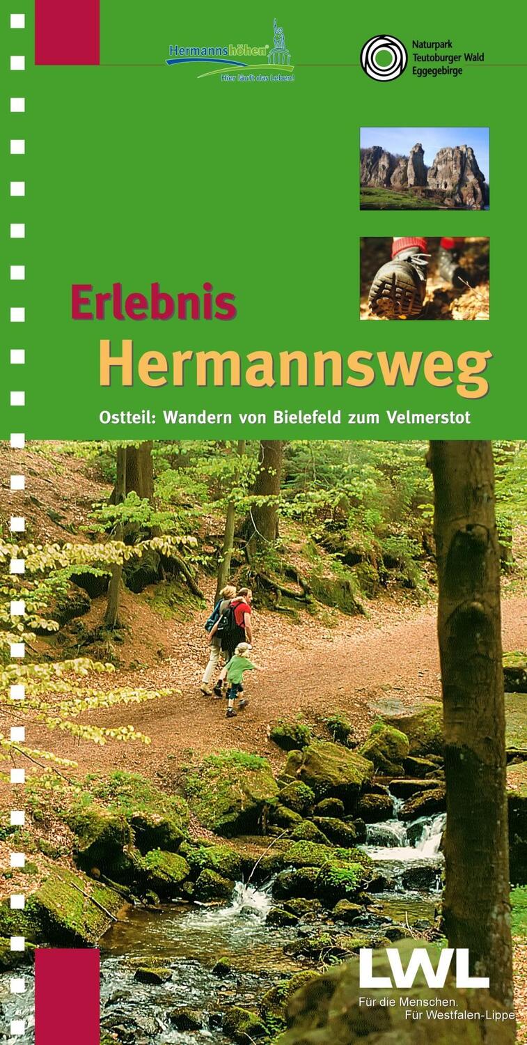 Cover: 9783936359572 | Erlebnis Hermannsweg - Ostteil | Wandern von Bielefeld zum Velmerstot