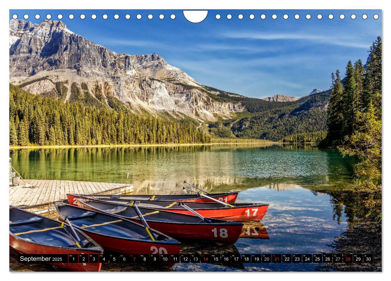 Bild: 9783435832743 | West-Kanada (Wandkalender 2025 DIN A4 quer), CALVENDO Monatskalender