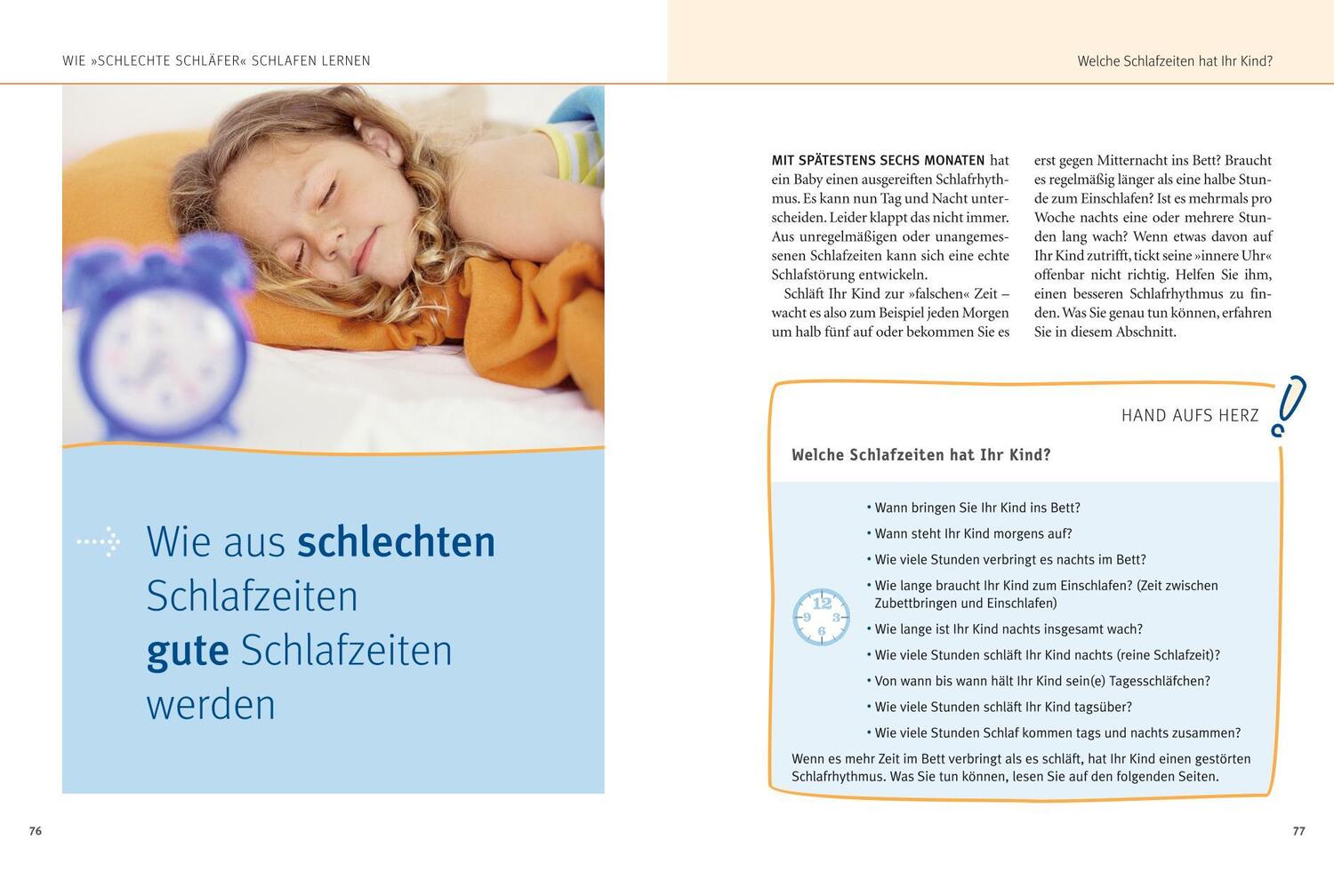 Bild: 9783833836183 | Jedes Kind kann schlafen lernen | Annette Kast-Zahn (u. a.) | Buch