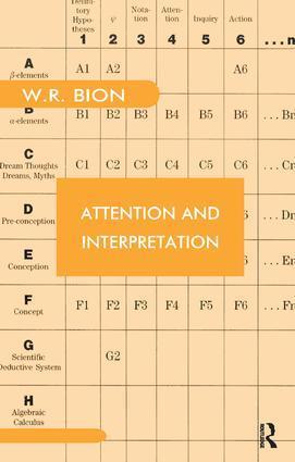 Cover: 9780946439089 | Attention and Interpretation | Wilfred R. Bion | Taschenbuch | 1984