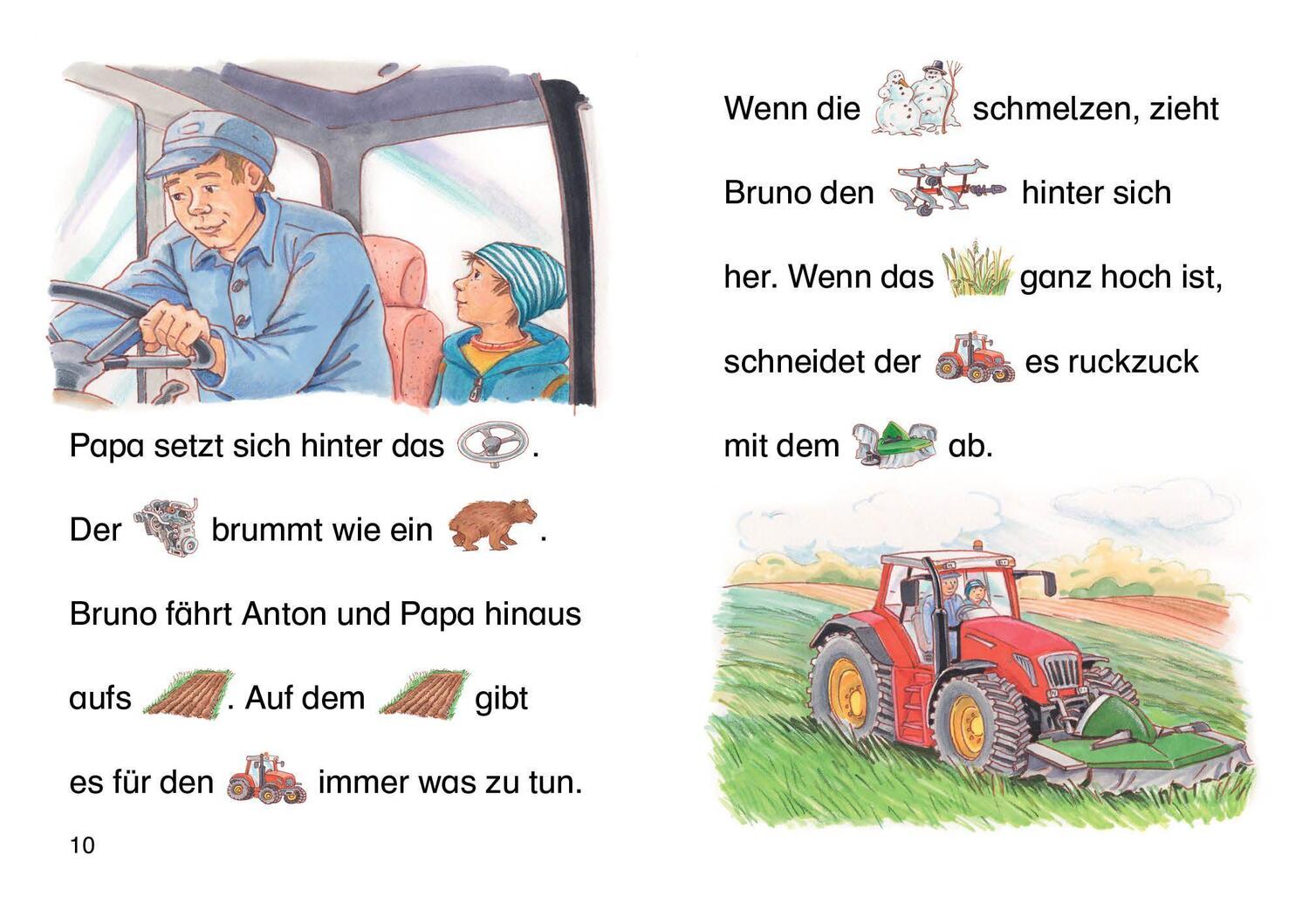 Bild: 9783743205130 | Bildermaus - Achtung, Traktor im Einsatz! | Henriette Wich | Buch