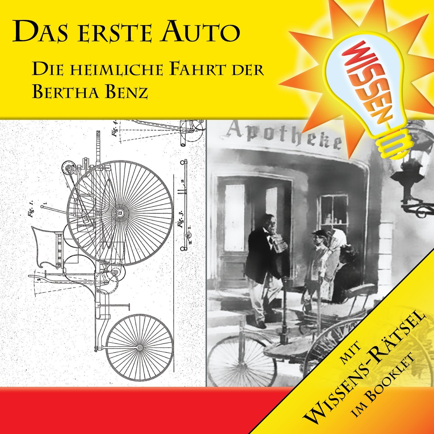 Cover: 4250128405614 | Das erste Auto - Die heimliche Fahrt der Bertha Benz | Subklew (u. a.)