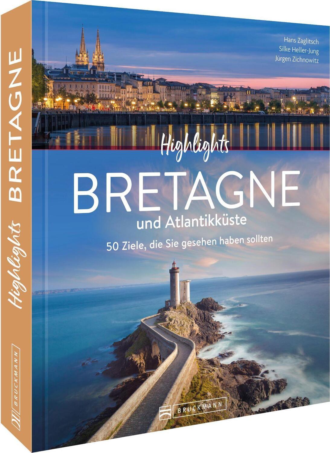 Cover: 9783734325236 | Highlights Bretagne und Atlantikküste | Silke Heller-Jung (u. a.)