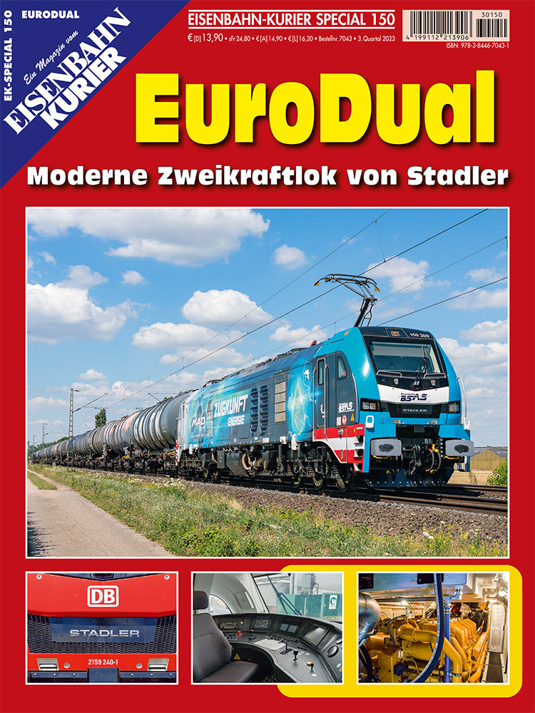 Cover: 9783844670431 | EuroDual | Moderne Zweikraftlok von Stadler | Broschüre | 96 S. | 2023