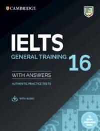 Cover: 9781108933865 | Ielts 16 General Training Student's Book with Answers with Audio...