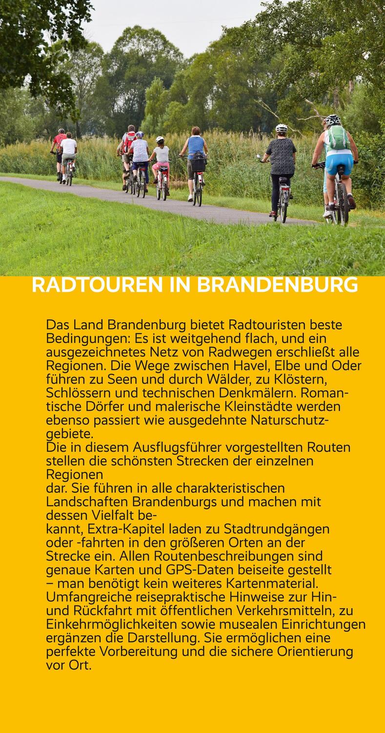Bild: 9783897945791 | Reiseführer Radtouren in Brandenburg | Die 30 schönsten Routen | Wiese