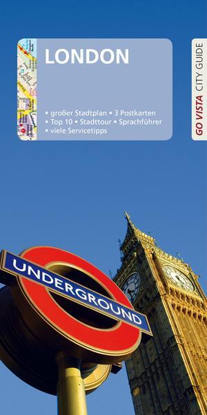 Cover: 9783961414802 | GO VISTA: Reiseführer London | Mit Faltkarte und 3 Postkarten | Buch