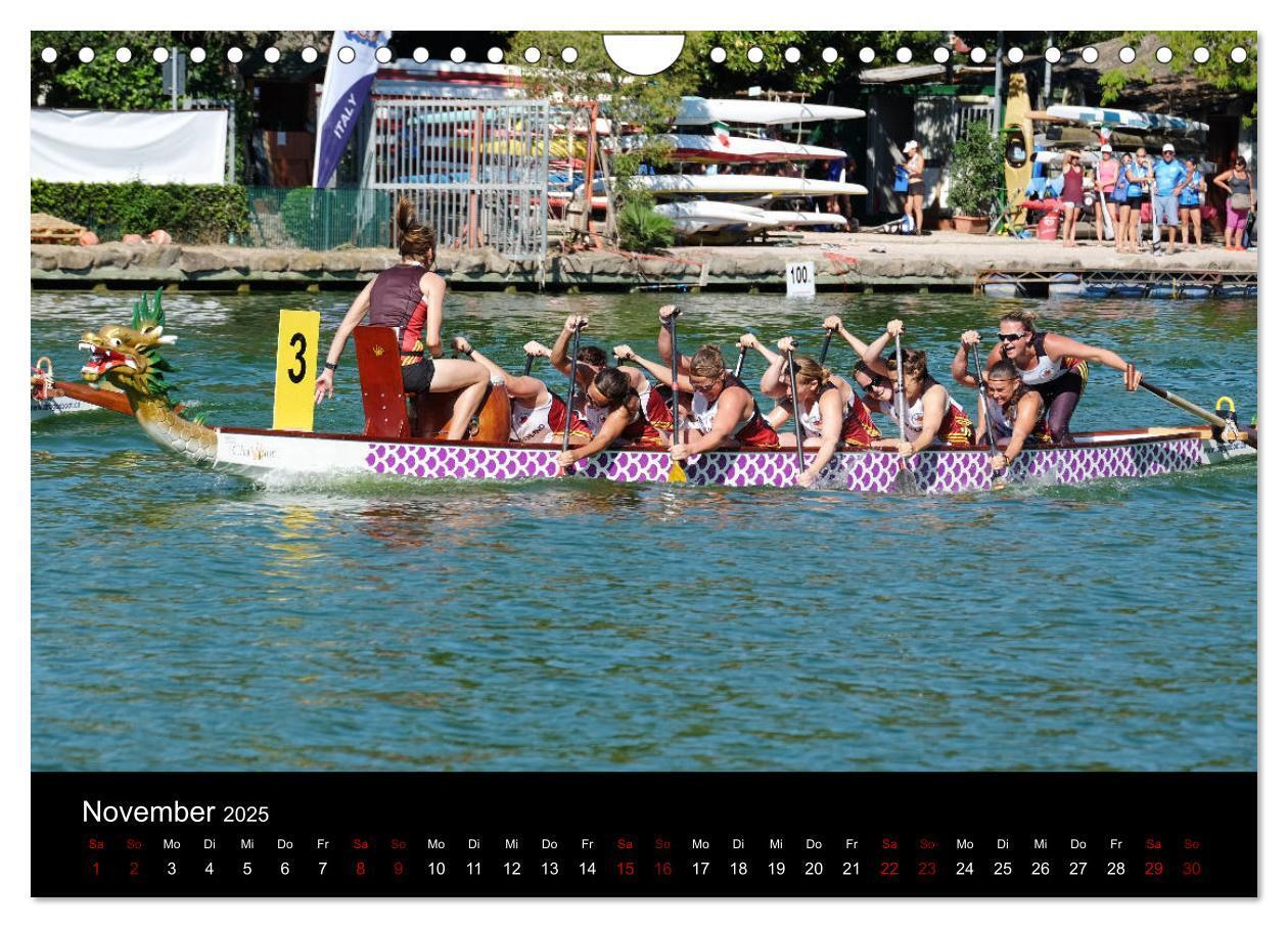 Bild: 9783435420087 | Drachenboot - MissionRome (Wandkalender 2025 DIN A4 quer), CALVENDO...