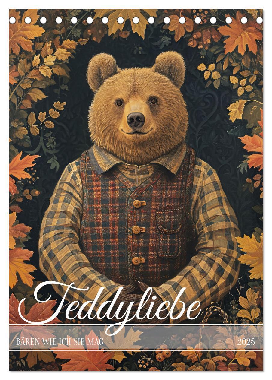 Cover: 9783383781544 | Teddyliebe Bären wie ich sie mag (Tischkalender 2025 DIN A5 hoch),...