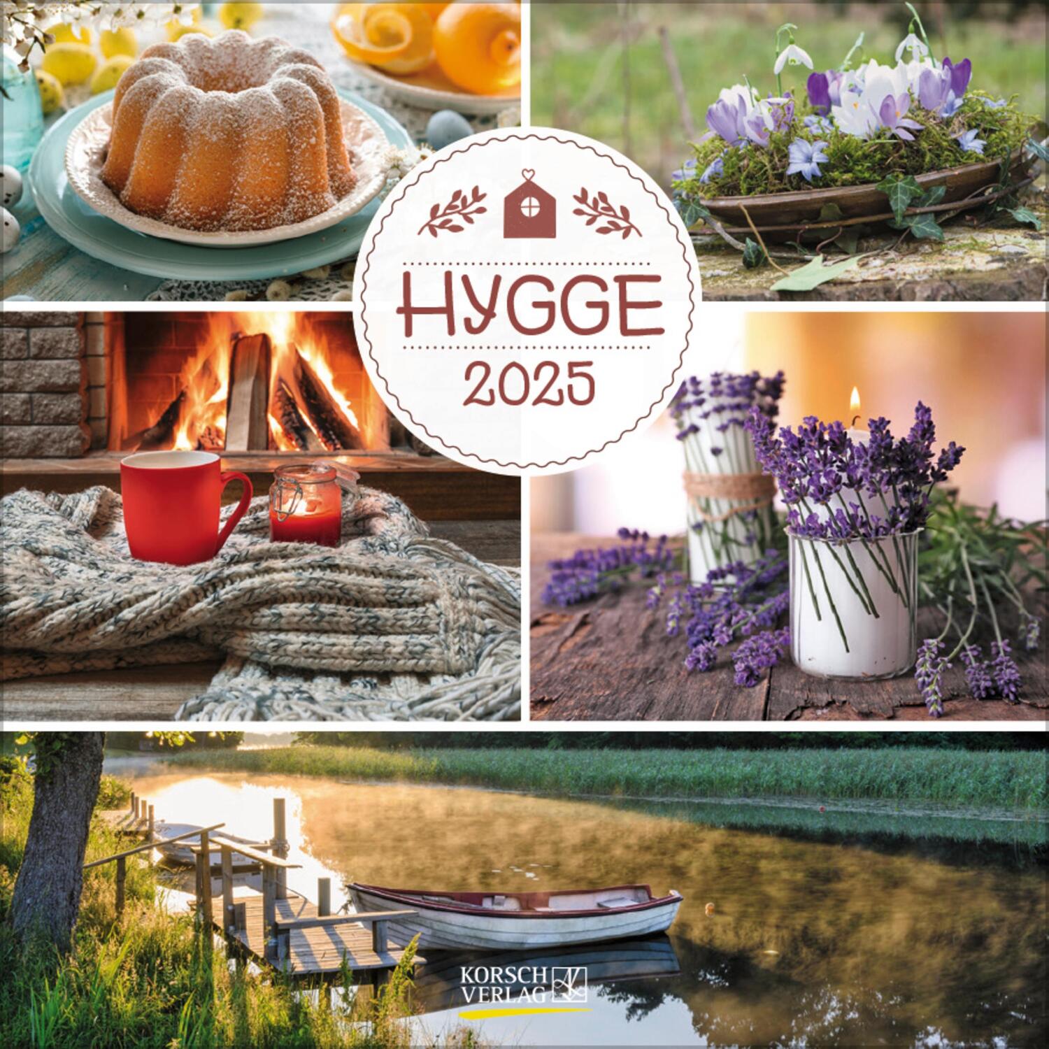 Cover: 9783731875697 | Hygge 2025 | Verlag Korsch | Kalender | 13 S. | Deutsch | 2025