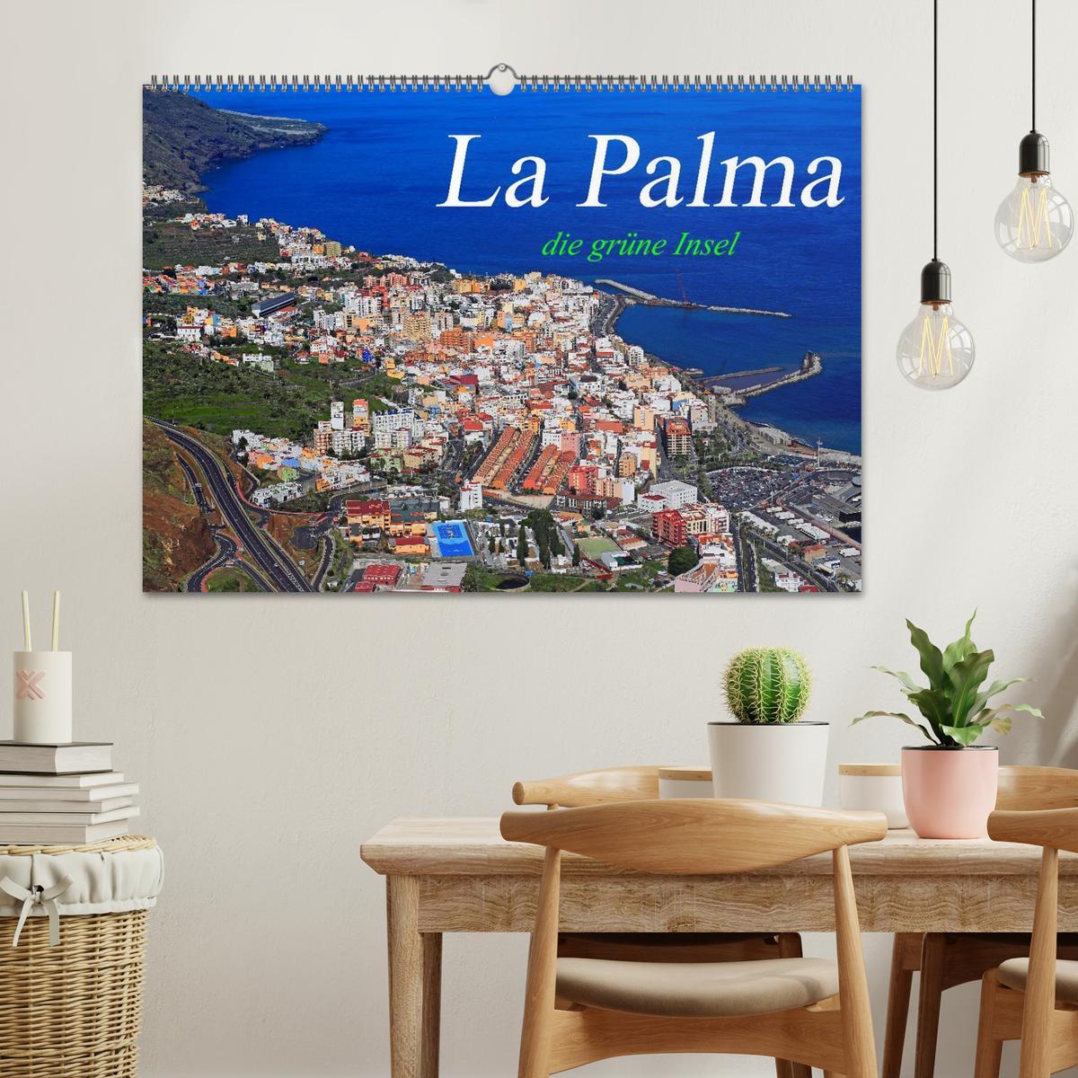 Bild: 9783435685721 | La Palma - die grüne Insel (Wandkalender 2025 DIN A2 quer),...