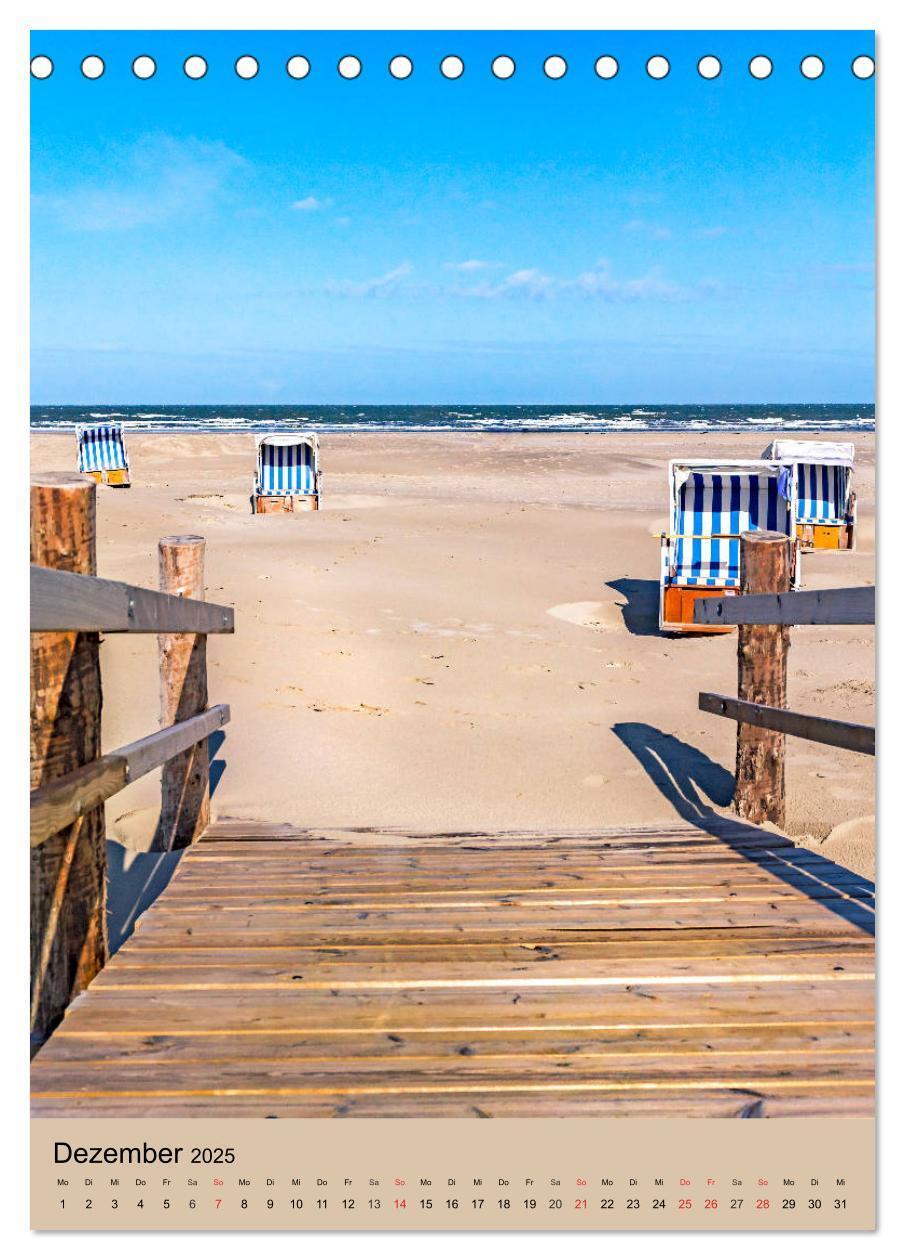 Bild: 9783435963140 | NORDSEEFLAIR - St. Peter Ording und Westerhever (Tischkalender 2025...