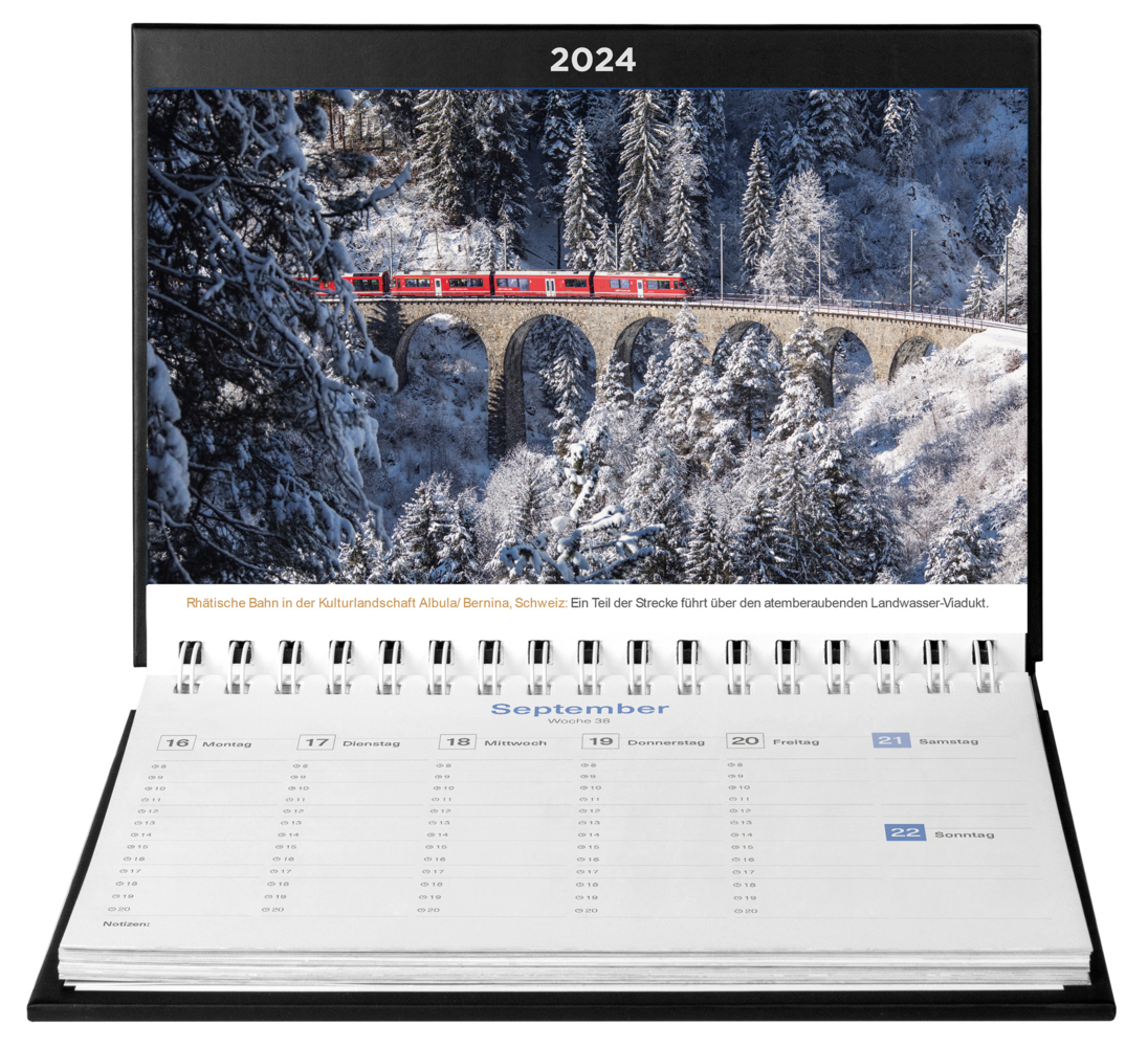 Bild: 9783965912847 | Das Erbe der Welt - KUNTH Tischkalender 2024 | Kalender | 54 S. | 2024