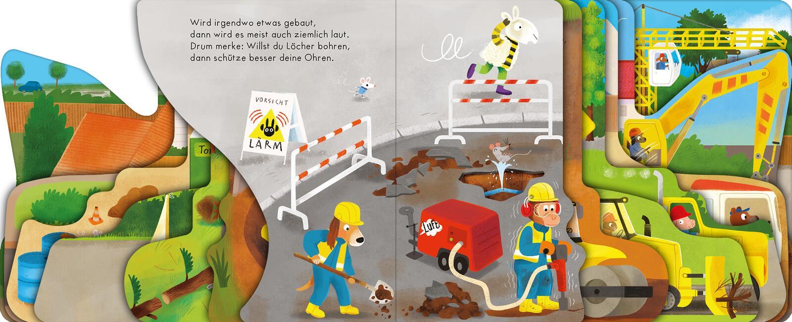 Bild: 9783845851136 | Auf zur Baustelle! | Mein lustiges Fahrzeugebuch | Joschi Mühl | Buch