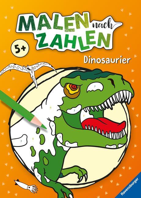 Cover: 9783473417094 | Malen nach Zahlen: Dinosaurier | Taschenbuch | 24 S. | Deutsch | 2020