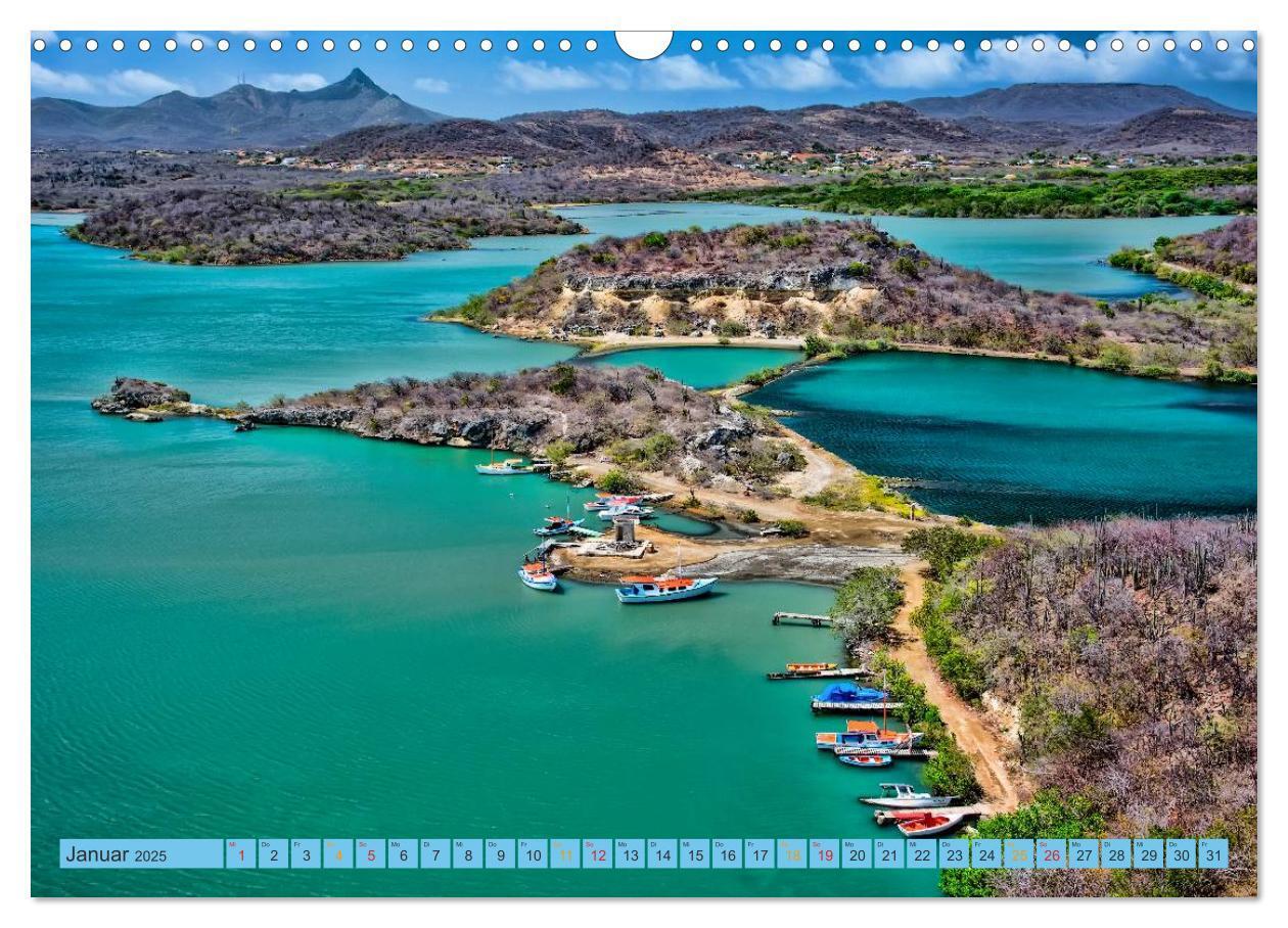 Bild: 9783435568826 | Curaçao - bunte Insel in der Karibik (Wandkalender 2025 DIN A3...