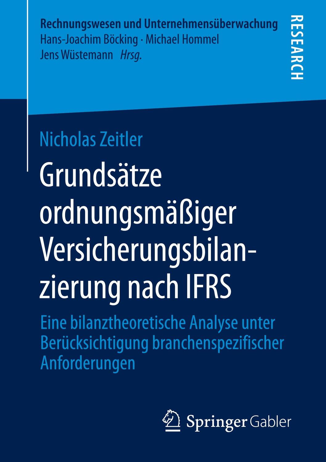 Cover: 9783658331641 | Grundsätze ordnungsmäßiger Versicherungsbilanzierung nach IFRS | Buch