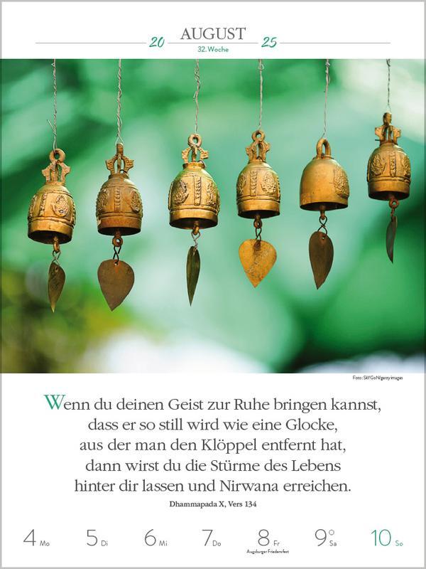Bild: 9783731877264 | Buddhistische Weisheiten 2025 | Verlag Korsch | Kalender | 54 S.
