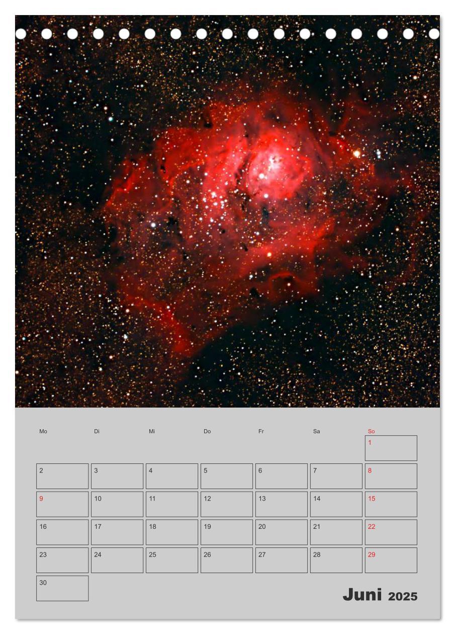 Bild: 9783457003657 | Schönheit des Universums (Tischkalender 2025 DIN A5 hoch), CALVENDO...