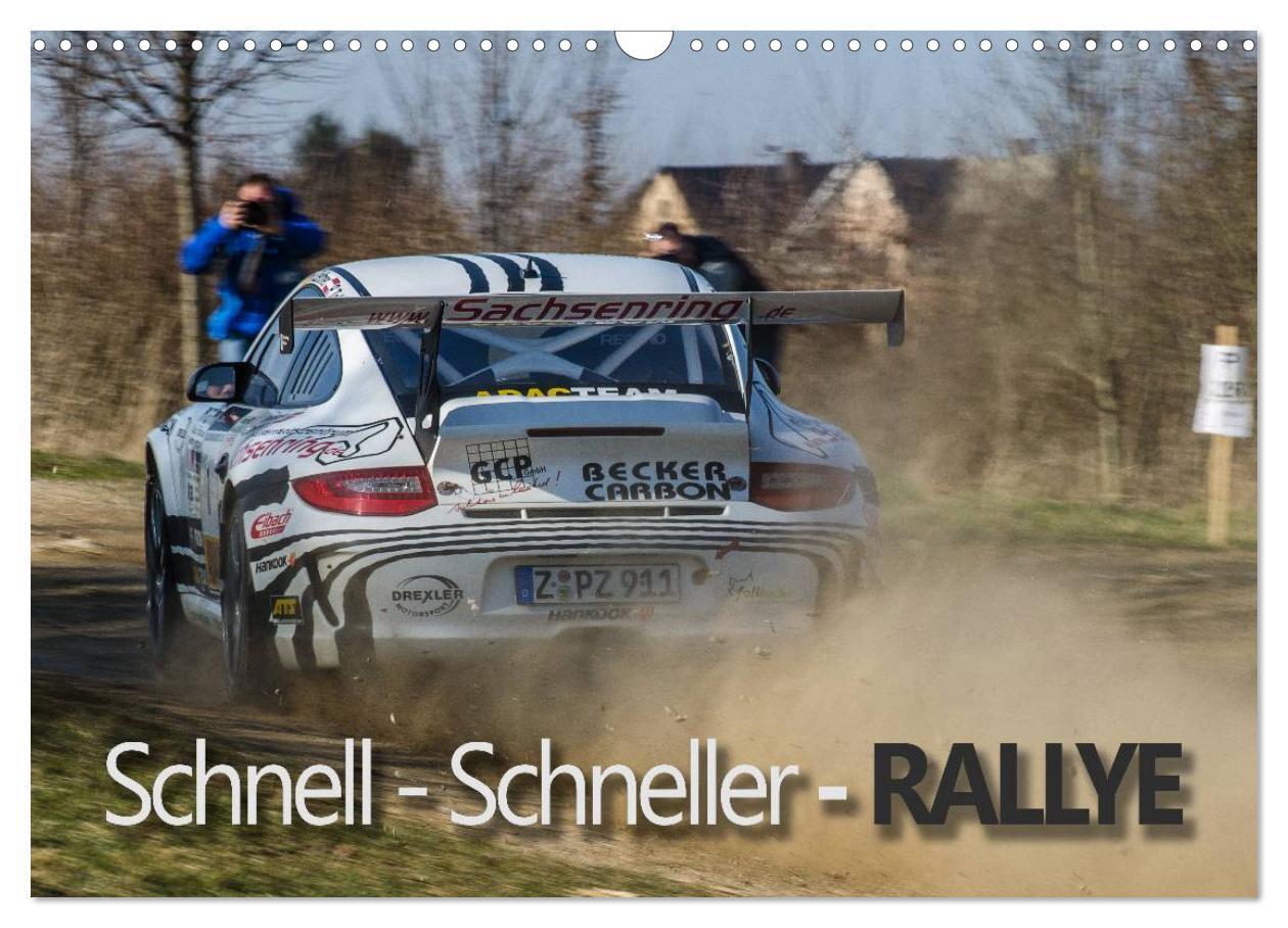 Cover: 9783435513697 | Schnell - Schneller - Rallye (Wandkalender 2025 DIN A3 quer),...