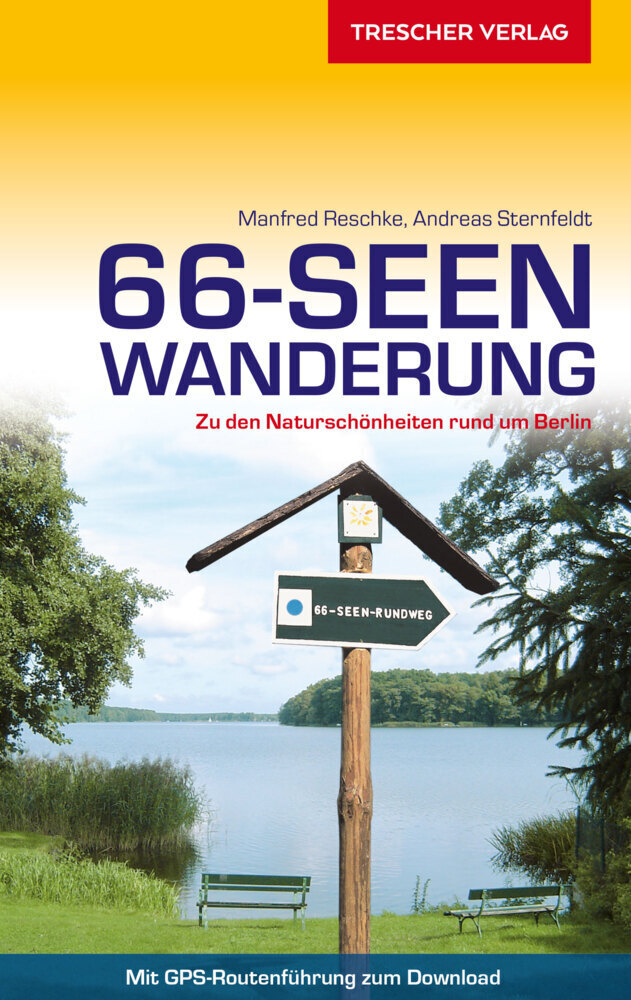 Cover: 9783897945418 | TRESCHER Reiseführer 66-Seen-Wanderung | Manfred Reschke (u. a.)