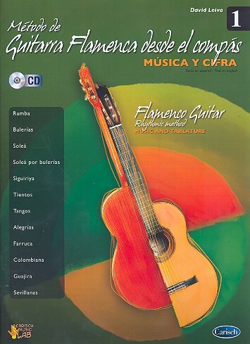 Cover: 9788438710807 | Metodo De Guitarra Flamenca Desde El Compas Vol. 1 | Prados