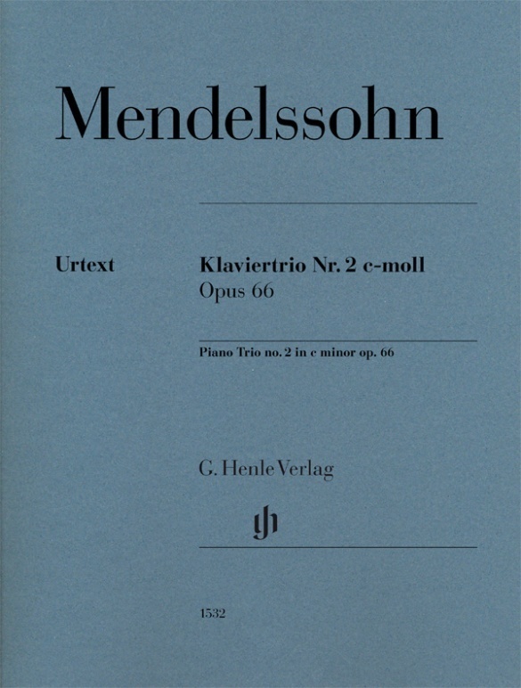 Cover: 9790201815329 | Felix Mendelssohn Bartholdy - Klaviertrio Nr. 2 c-moll op. 66 | Buch
