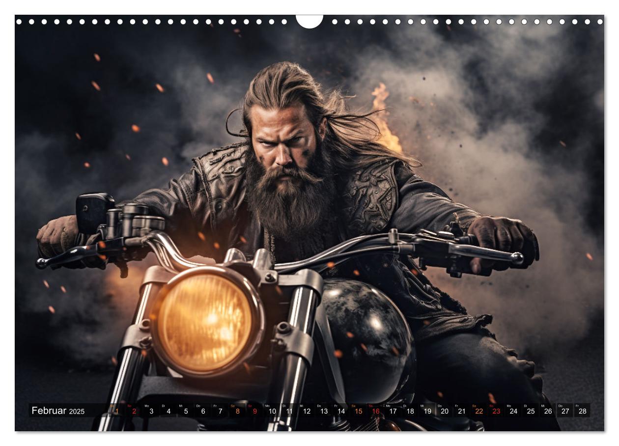 Bild: 9783383893070 | Ride to Valhalla (Wandkalender 2025 DIN A3 quer), CALVENDO...