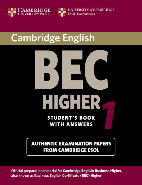 Cover: 9780521752893 | Cambridge BEC Higher 1 | Taschenbuch | Englisch | 2002