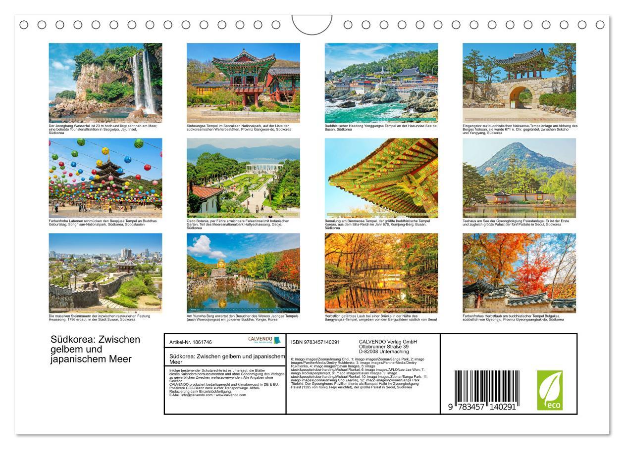 Bild: 9783457140291 | Südkorea: Zwischen gelbem und japanischem Meer (Wandkalender 2025...