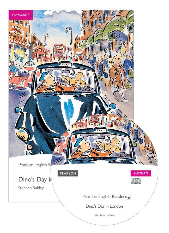 Cover: 9781405880565 | Easystart: Dino's Day in London Book and CD Pack | Stephen Rabley