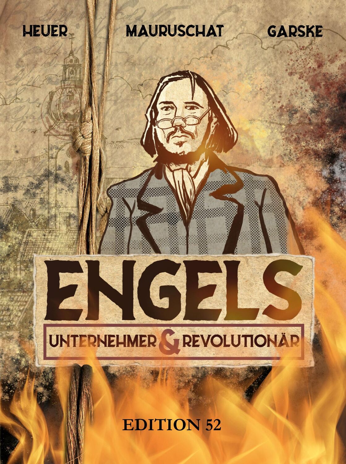 Cover: 9783948755492 | Engels - Revolutionär Und Unternehmer | Chris Heuer (u. a.) | Buch